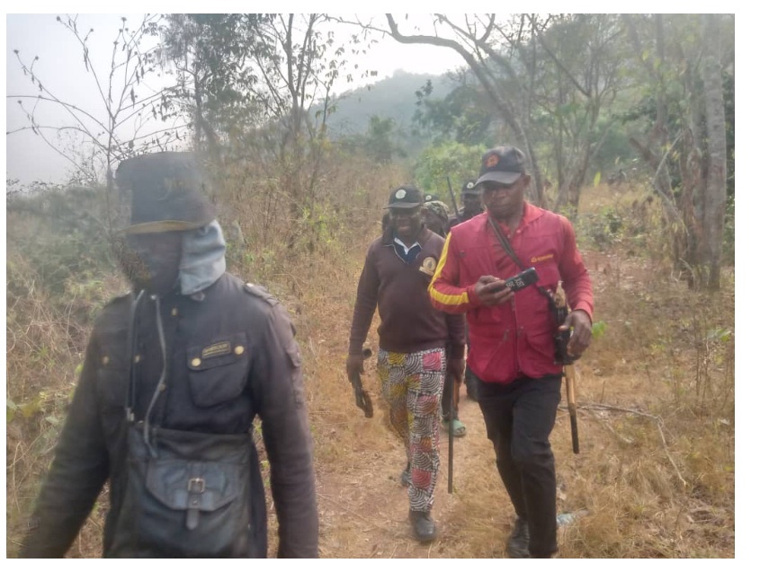 Okemesi Ido-Ile LCDA Forest Combing operations